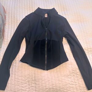 Victorias Secret corset style zip jacket,Size S